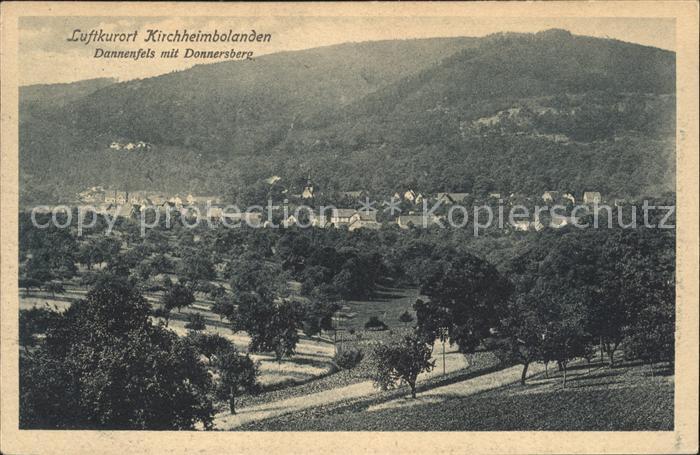 Kirchheimbolanden Dannenfels Donnersberg