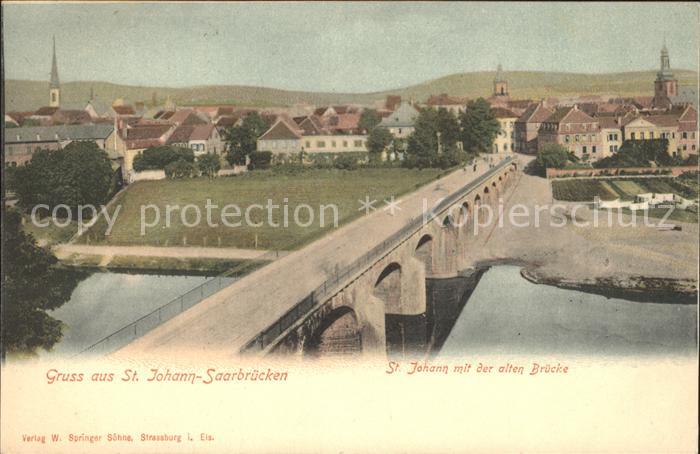 St Johann Saarbruecken alte Bruecke