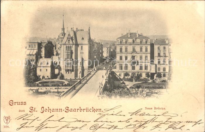 St Johann Saarbruecken Neue Bruecke