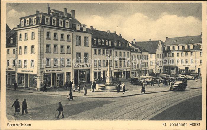 SAARBRueCKEN Saarland St. Johanner Markt
