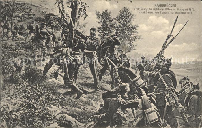 SAARBRueCKEN Saarland Erstuermung Spicherer Hoehe