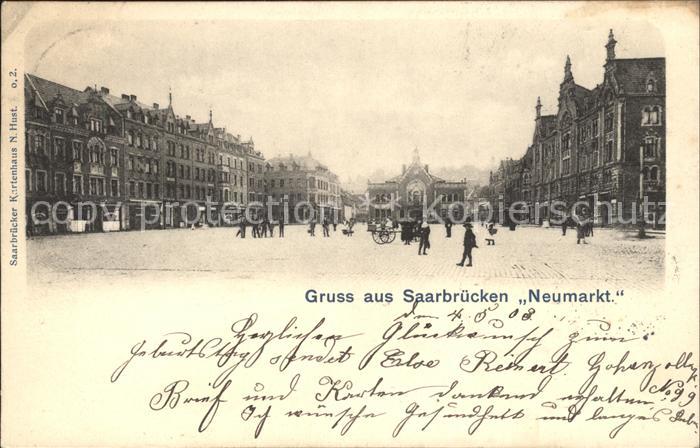 SAARBRueCKEN Saarland Neumarkt