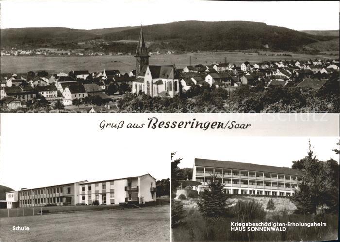 Besseringen Schule Kriegsbeschoedigten Erholungsheim Haus Sonnenwald