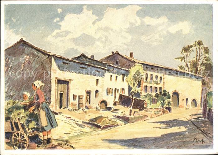 Wallerfangen Ihn Saarlautern Kuenstlerkarte