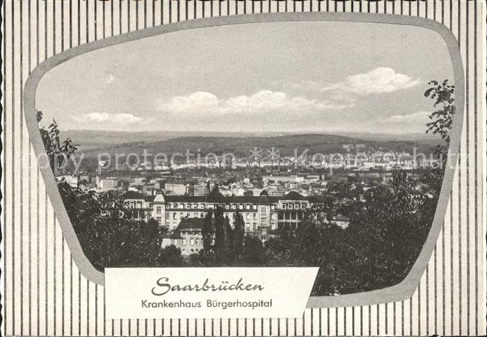 SAARBRueCKEN Saarland Krankenhaus Buergerhospital