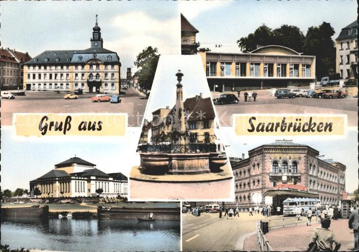 SAARBRueCKEN Saarland Teilansichten