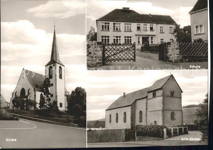 Limbach Kirkel Kirche Schule Alte Kirche