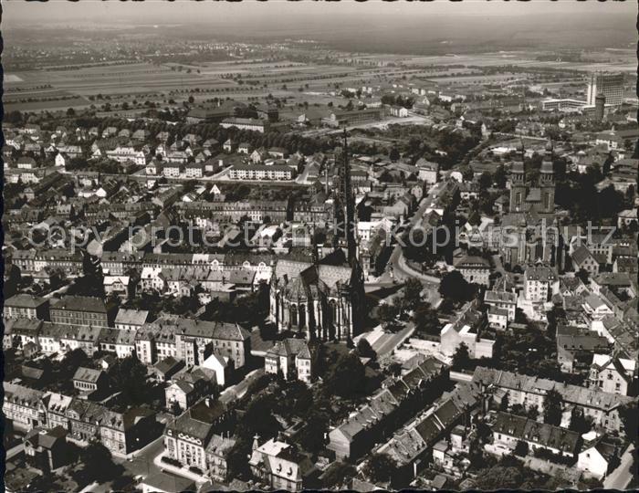 Speyer Rhein Fliegeraufnahme