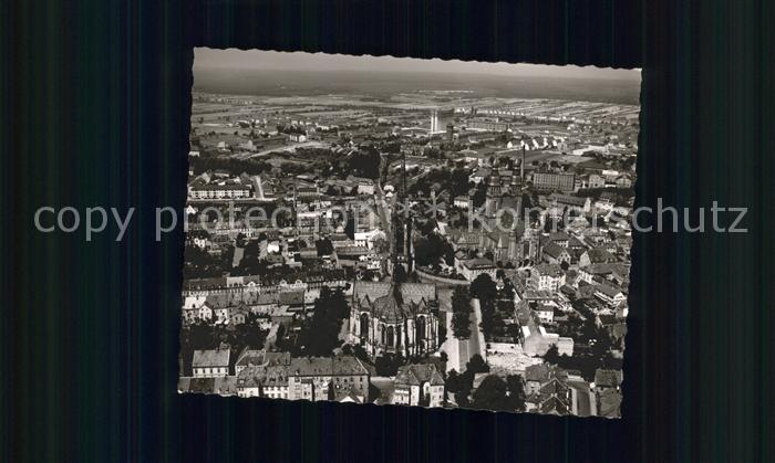 Speyer Rhein Fliegeraufnahme