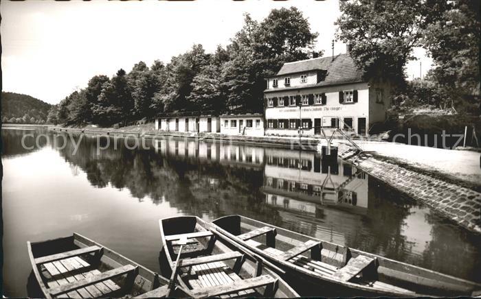 Lemberg Pfalz Weiher Boote