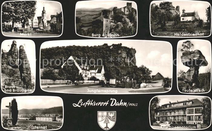 Dahn Teufelstisch Heldenfriedhof Burg Alt-Dahn