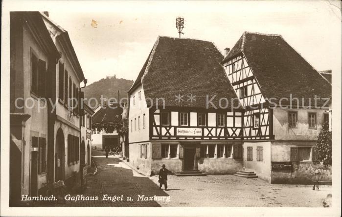 Hambach Neustadt Gasthaus Engel Maxburg
