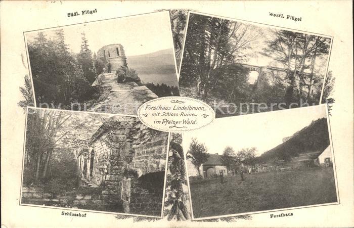 Vorderweidenthal Forsthaus Lindelbrunn Schlossruine
