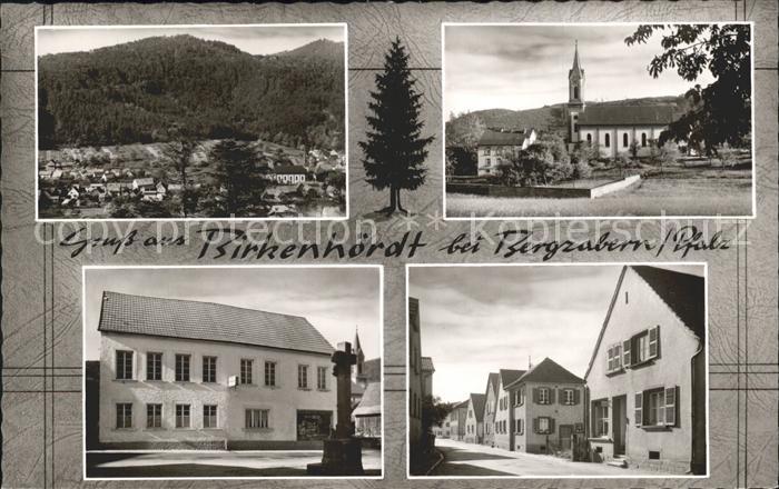 Birkenhoerdt Kirche Strassenansicht Kreuz