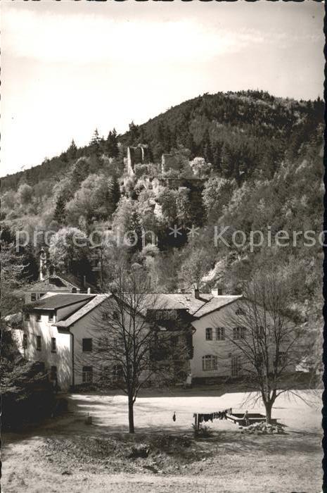 Frankeneck Burgruine iemerstein Kiosk Hess Sandkasten