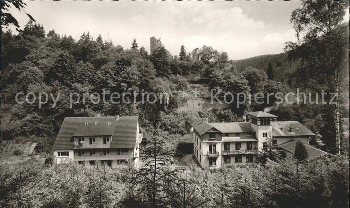 Frankenstein Pfalz Christl. Erholungsheim Altersheim Ruine Diemerstein