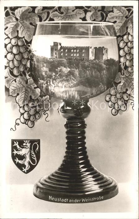 Neustadt Weinstrasse Maxburg Glas Trauben