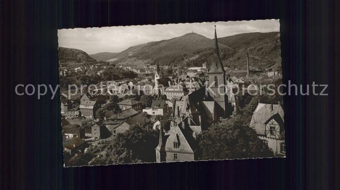 Kirn Nahe Blick auf Kath. Ev. Kirche Hohen Eiche