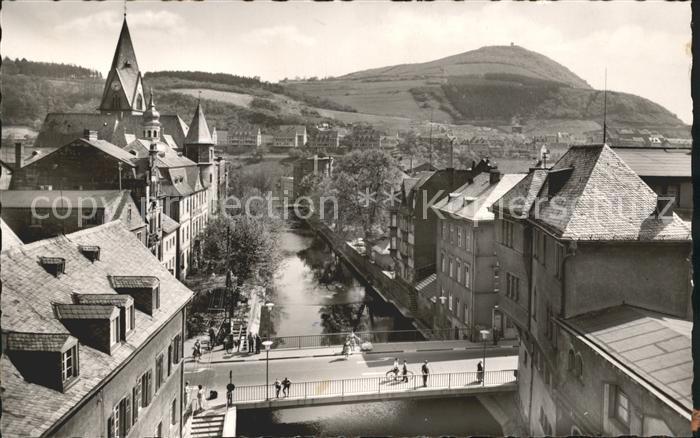 Kirn Nahe Blick Hahnenbach Ev. Kirche Gaukopf