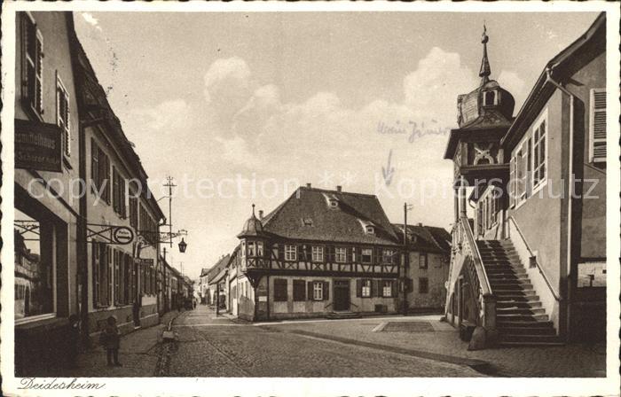 Deidesheim Strassenansicht Gasthaus Kinder