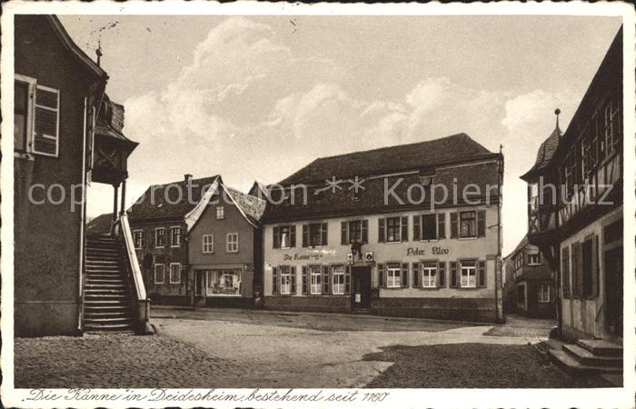 Deidesheim Gedicht die Kanne Peter Klee