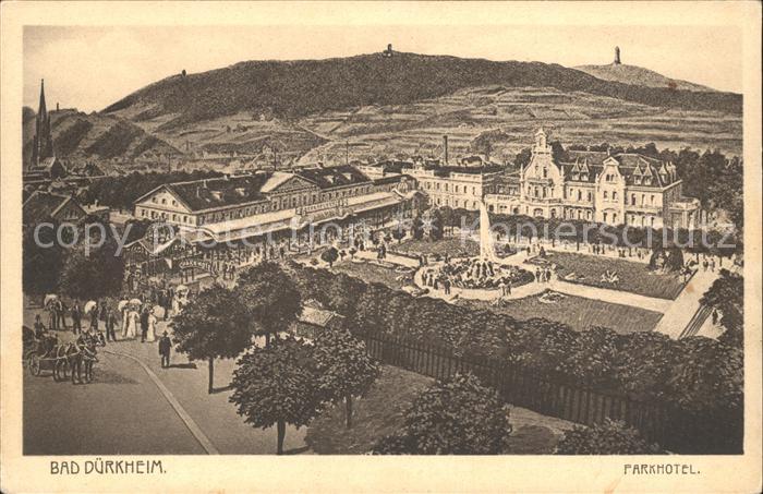 Bad Duerkheim Parkhotel Kur-Kolonade Pferdebahn