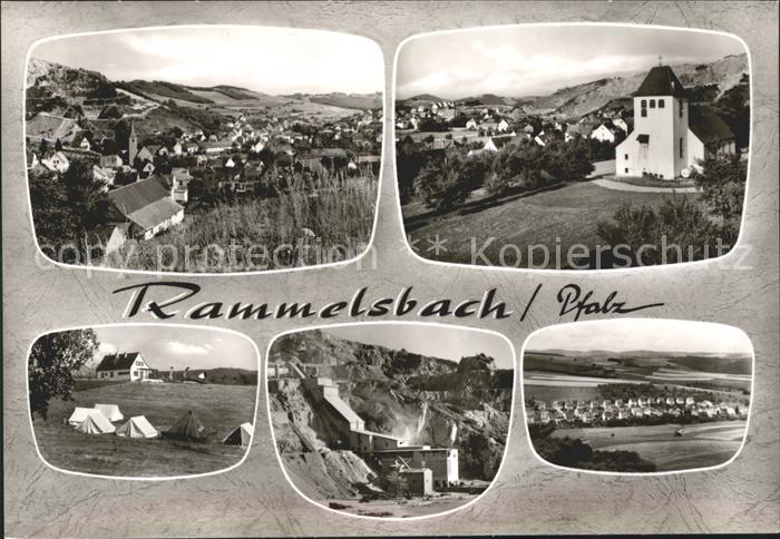 Rammelsbach Pfalz Steinbruch Zeltplatz Kirche