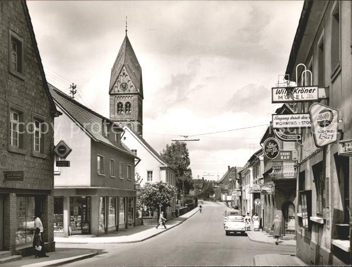 Ramstein-Miesenbach Landstuhler Strasse Moebelgeschaeft Kirche