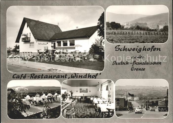 Schweighofen Cafe Restaurant Windhof Strassenansicht