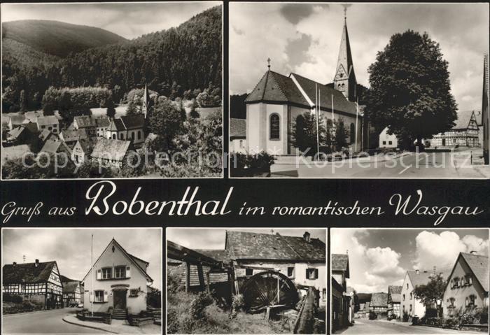 Bobenthal Kirche Teilansichten