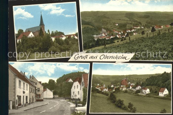 Obernheim-Kirchenarnbach Suedwestpfalz Rheinland-Pfalz Kirche Teilansichten
