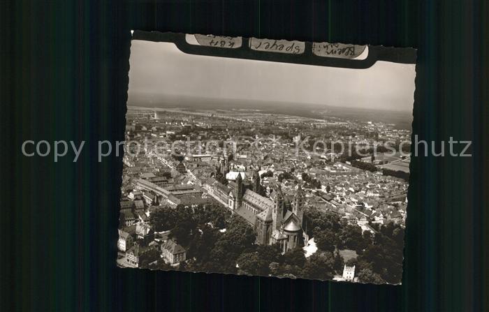 Speyer Rhein Fliegeraufnahme