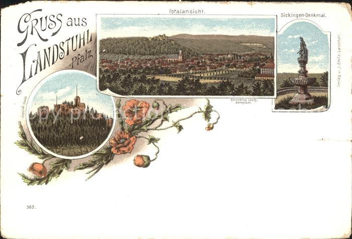 Landstuhl Sickingendenkmal Burgruine