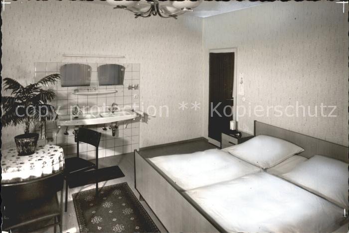 Leutershausen Hirschberg Bergstrasse Gasthaus Elmrich Zimmer