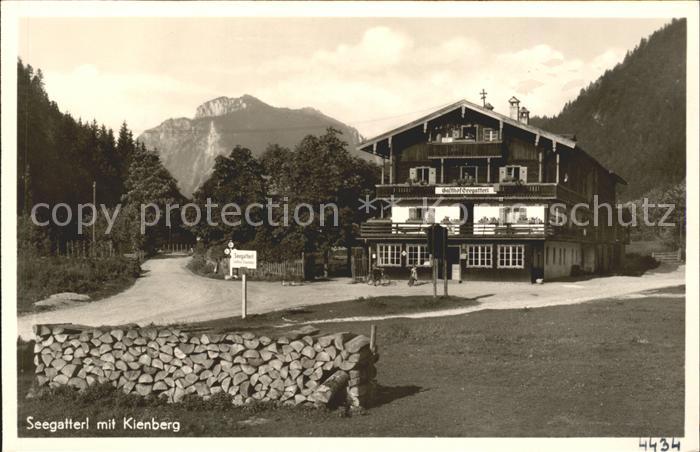 Traunstein Oberbayern Seegatterl mit Kienberg