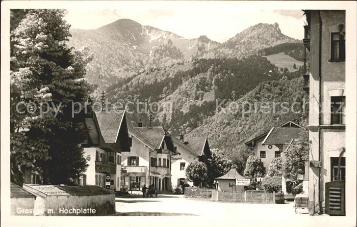 Grassau Chiemgau mit Hochplatte
