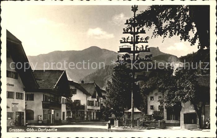 Grassau Chiemgau Dorpartie