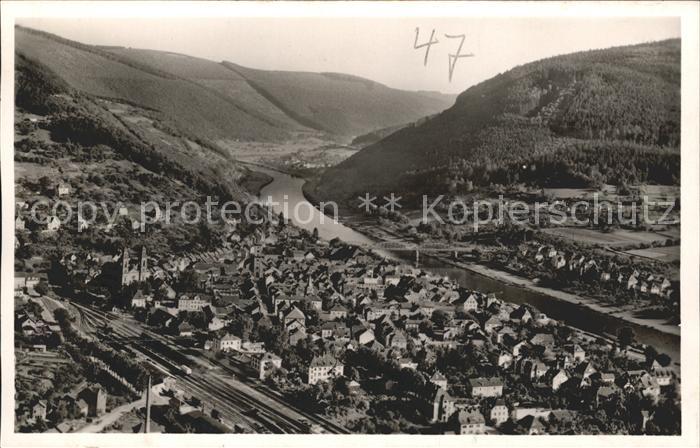 Eberbach Baden mit Neckar