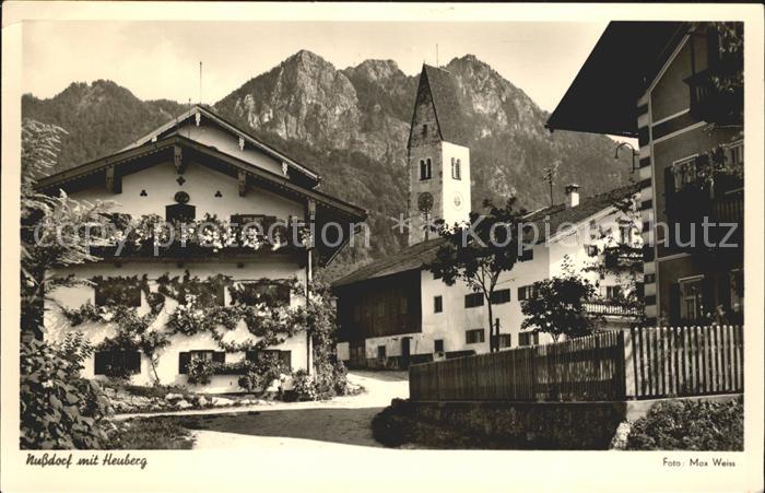 Nussdorf Chiemgau mit Heuberg