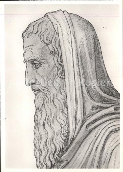 Beuron Donautal Kunstschule Zeichnung Marienleben Priester Zacharias