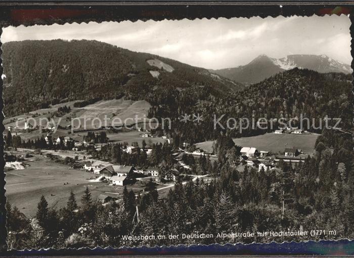 Weissbach Waging See mit Hochstaufen