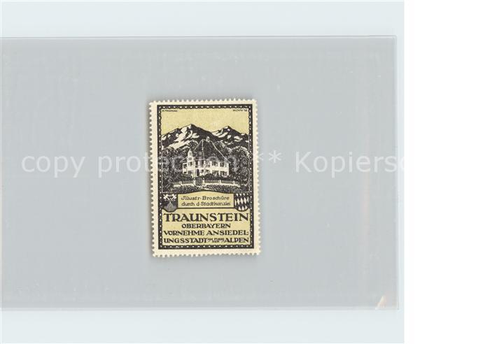 Traunstein Oberbayern Werbemarke