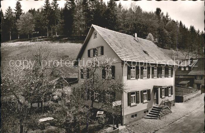 Schoenmuenzach Gasthaus Pension z. gruenen Wald