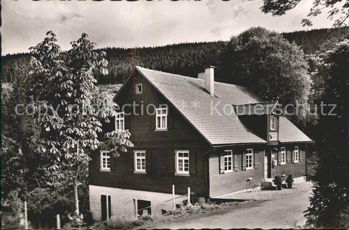 Hinterlangenbach Baiersbronn Forst- Gasthaus Auerhahn