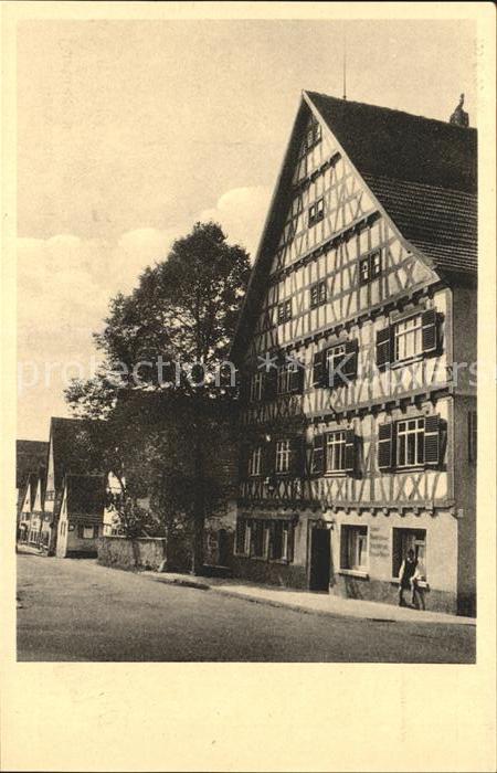 Dornstetten Wuerttemberg Gasthaus Fremdenhiem z. Linde