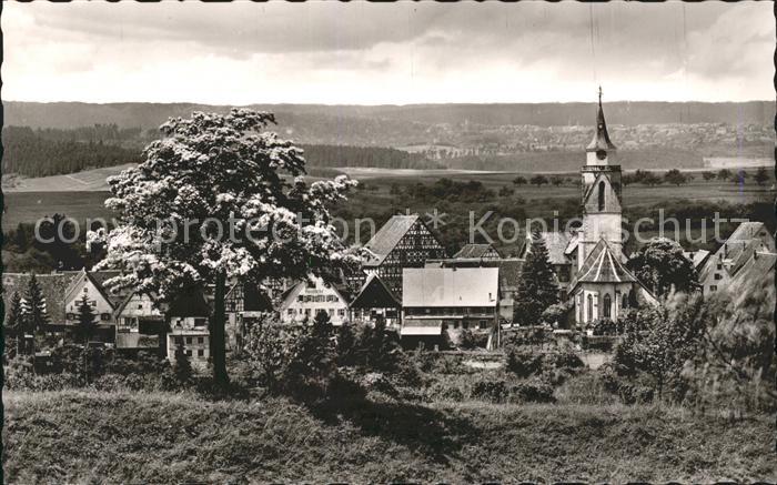 Dornstetten Wuerttemberg Kirche Teilansicht