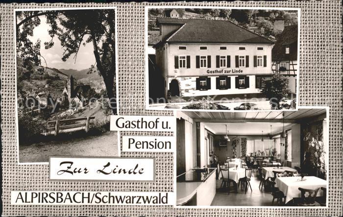 Alpirsbach Gasthof Pension zur Linde Teilansicht