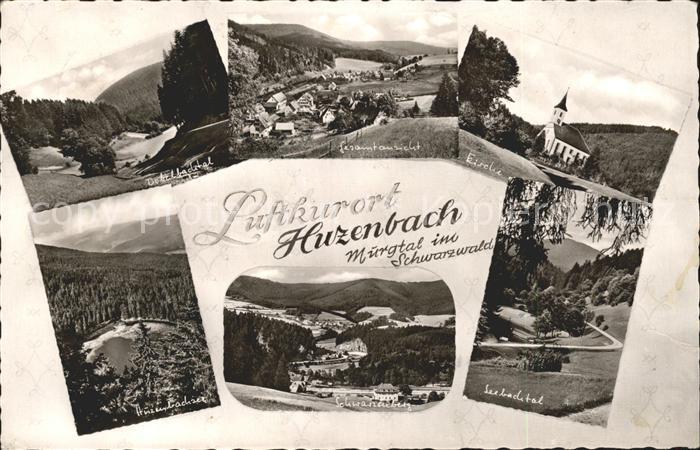 Huzenbach Kirche Seebachtal Schwarzenberg