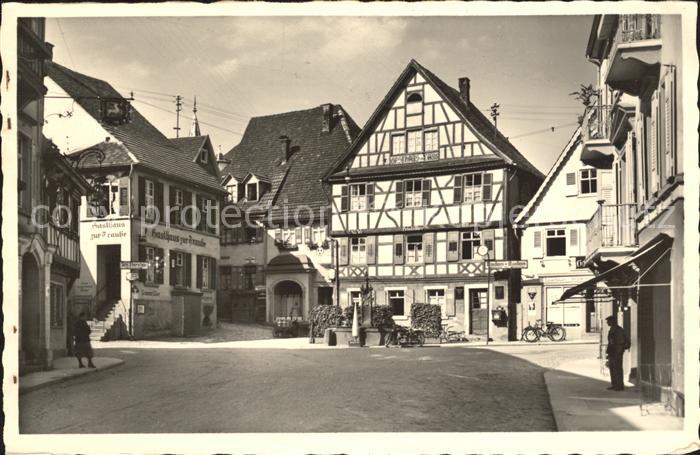 Gernsbach Hofstaette Strassenansicht Gasthaus