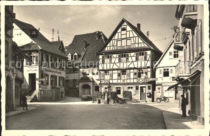 Gernsbach Hofstaette Strassenansicht Gasthof